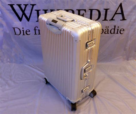 rimowa luggage wikipedia.
